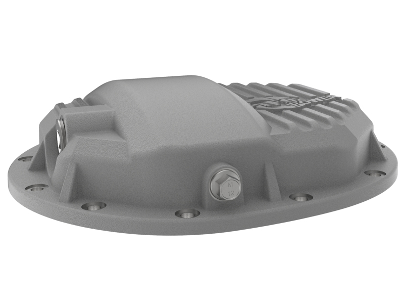 aFe Street Series Differential Covers 46-71120A Covers, Series, AAM 9.50/9.76 12-bolt, Aluminum, Natural, Rear, Cadillac, Chevrolet, GMC, Each thumbnail 3