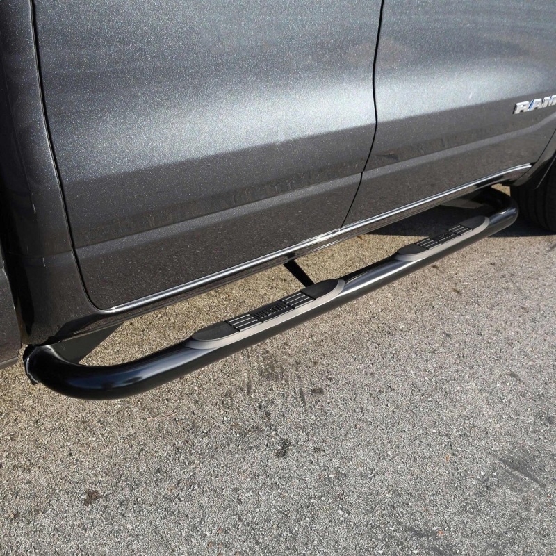 Westin 19-20 Ram 1500 Crew Cab E-Series 3 Nerf Step Bars - Black thumbnail 7