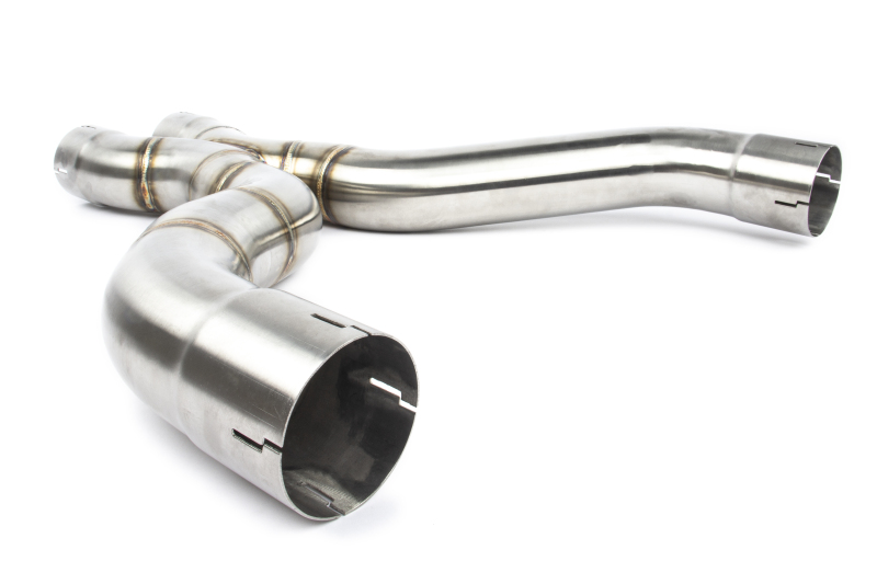 Dinan 18-23 BMW M5 (F90) Resonator Delete Kit - 3.25in - Stainless Steel