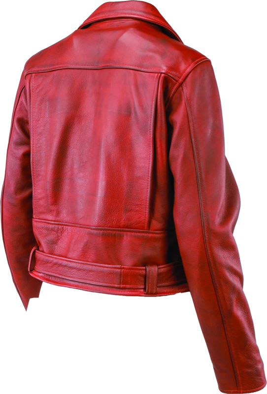 Kuryakyn Leather By River Road Arabian Spice Leather Jacket Red Womens - Small thumbnail 8