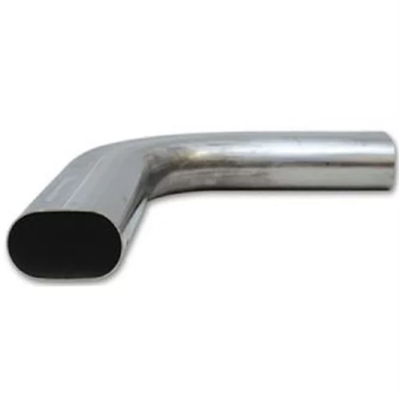 Granatelli 3in Oval Stainless Steel Horizontal 90 Deg Bend 4.5in Bend Radius Tubing thumbnail 4