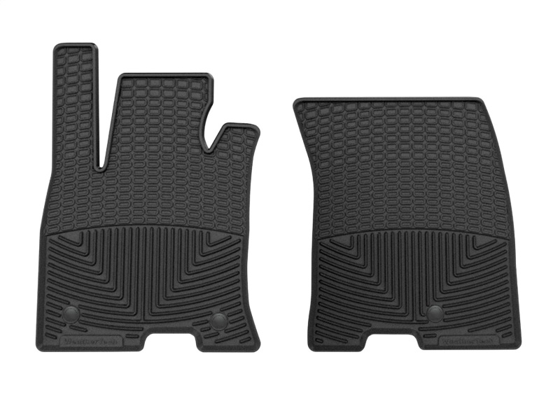 WT Rubber Mats - Front - Blk