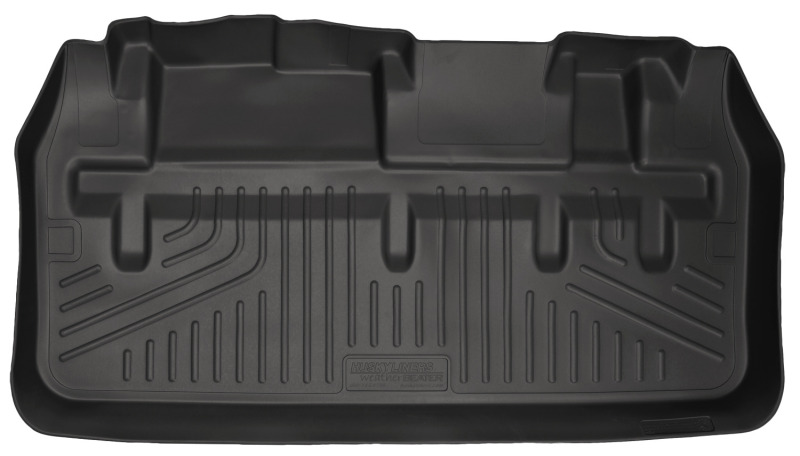 Husky Liners 11-12 Toyota Sienna WeatherBeater Black Rear Cargo Liner (w/Man. Storing 3rd Row Seats) thumbnail 8