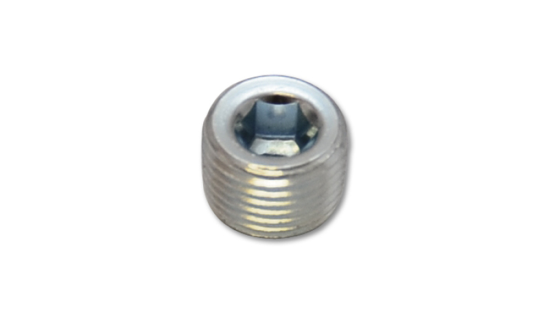 Vibrant 1/8in NPT Male Plug for EGT weld bung - Zinc Plated Mild Steel thumbnail 2