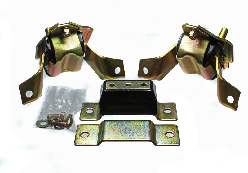 Energy Suspension 84-95 Ford Mustang 5.0 (302c.i.) V8 Black Motor & Transmission Mount Set thumbnail 2