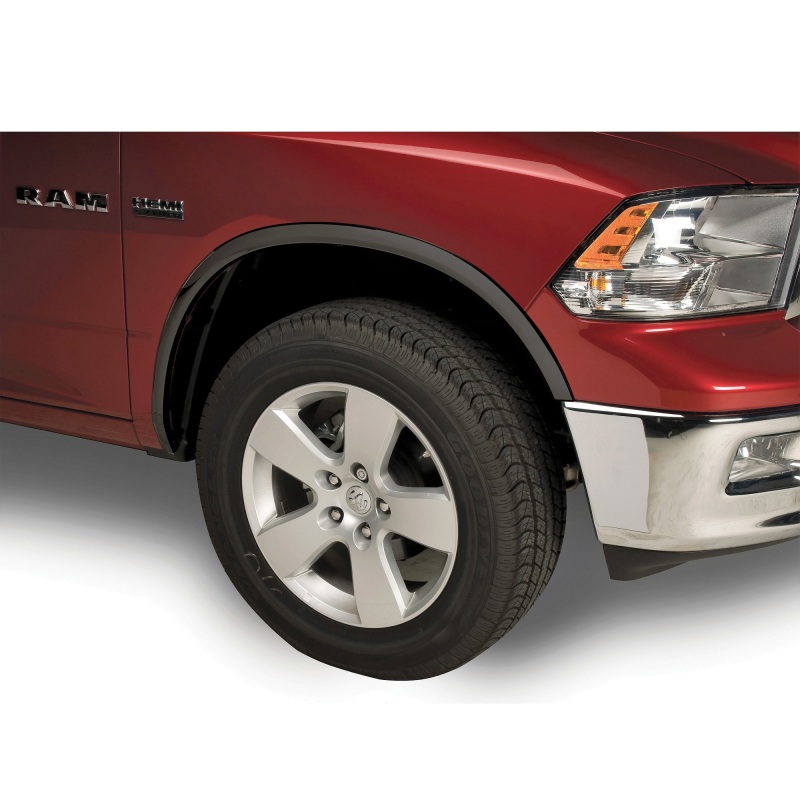Putco 09-18 Ram 1500 - Hemi and Non-Hemi - w/o Factory Fender Flares Black Platinum Fender Trim thumbnail 4
