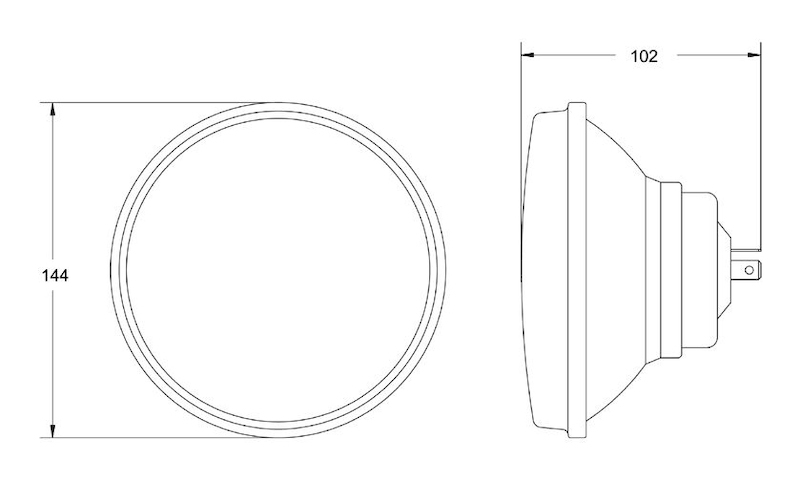 Hella Headlamp Esh Fa Gr 1A3