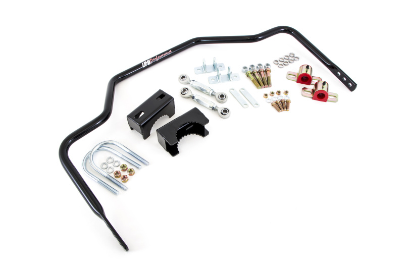 UMI Performance 64-72 GM A-Body 1in Tubular Rear Sway Bar Chassis Mounted thumbnail 3