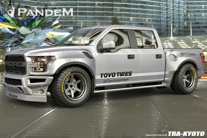 GReddy Pandem RB 17+ Ford F-150 Raptor Complete Wide Body Aero Kit thumbnail 6
