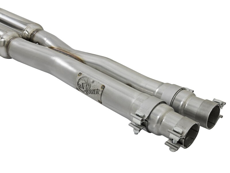aFe MACH Force XP 3in Sport Tone Cat-Back Exhausts w/ Polished Tips 15-17 Ford Mustang V6/V8 thumbnail 9