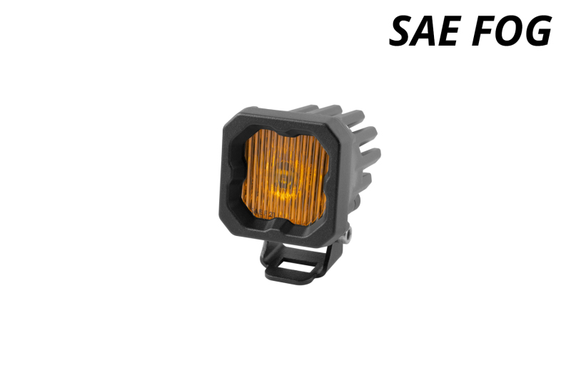 Diode Dynamics Stage Series C1 LED Pod - Yellow SAE Fog Standard ABL Each thumbnail 7