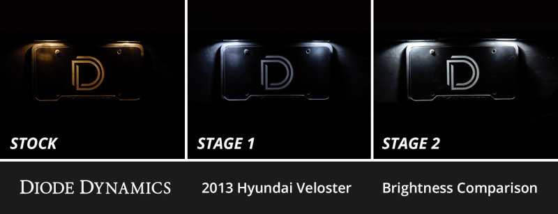 Diode Dynamics 12-18 Hyundai Veloster Interior LED Kit Cool White Stage 2 thumbnail 3