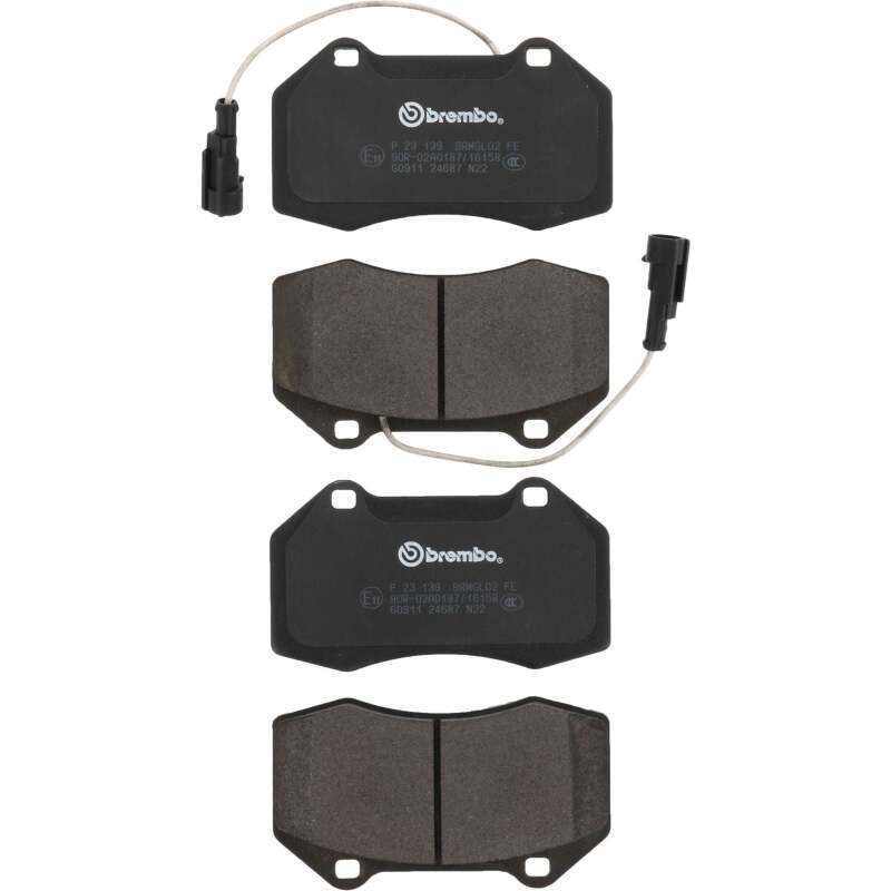 Brembo 15-20 Alfa Romeo 4C Front Low-Met Brake Pad thumbnail 2