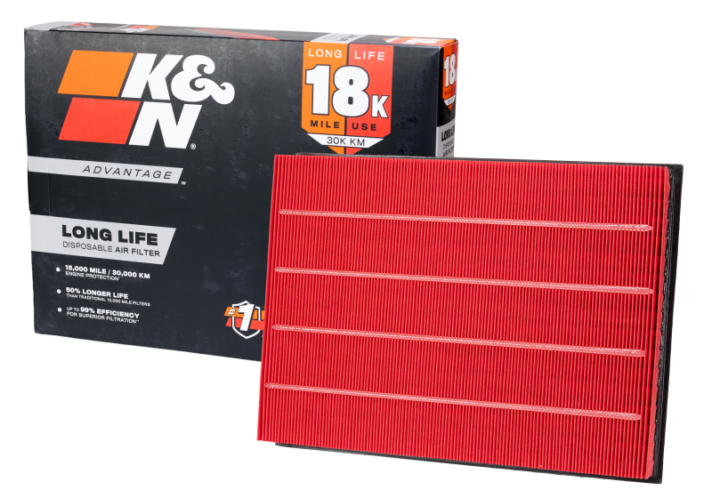 K&N Universal Clamp-On Air Filter 6in Id Flg 7-1/2in Od 12in H thumbnail 3