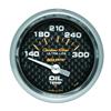 Autometer Carbon Fiber 52mm 140-300 Deg F Electronic Oil Temperature Gauge thumbnail 7