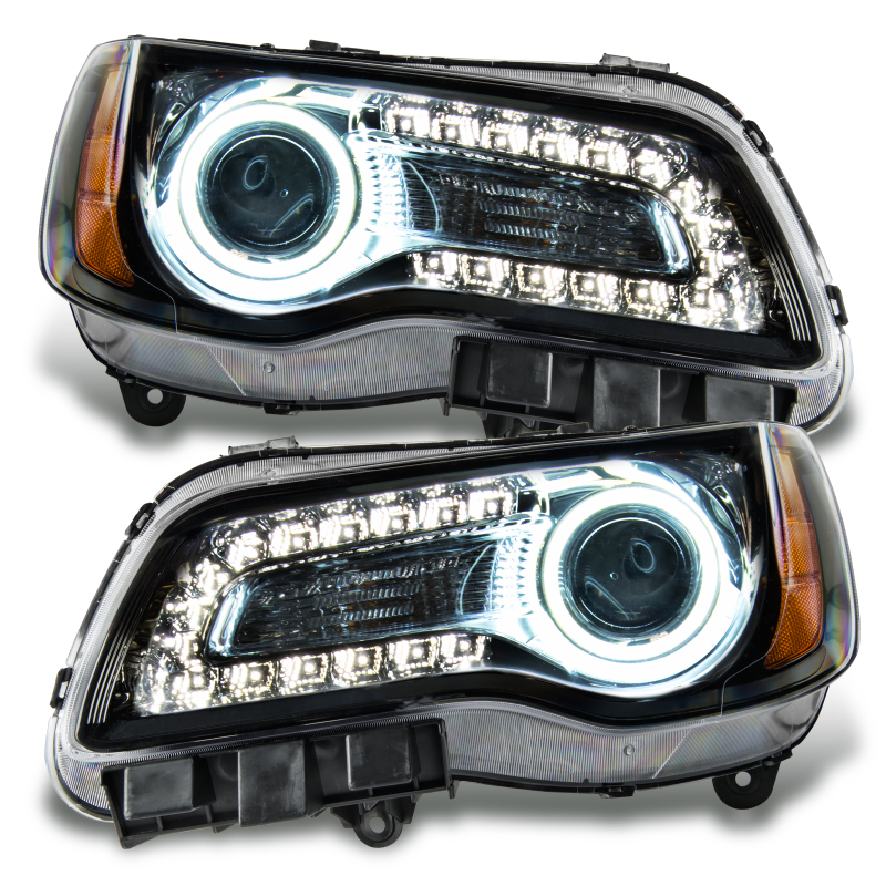 Oracle 11-14 Chrysler 300C SMD HL - Black - NON HID - White thumbnail 6