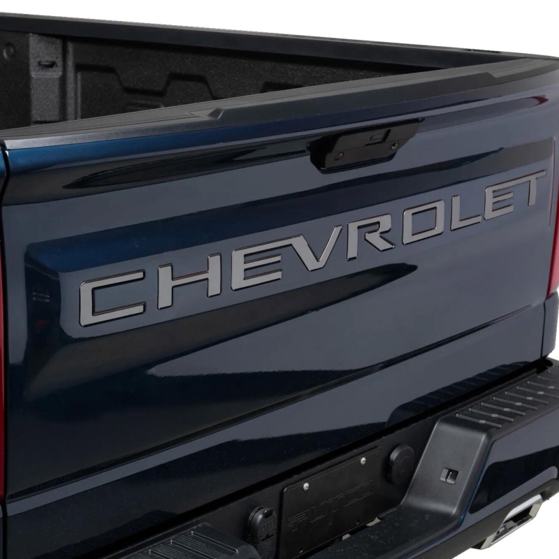 Putco 23-24 Chevrolet Colorado - Grille Letters - Black Platinum Chevrolet Letters thumbnail 3