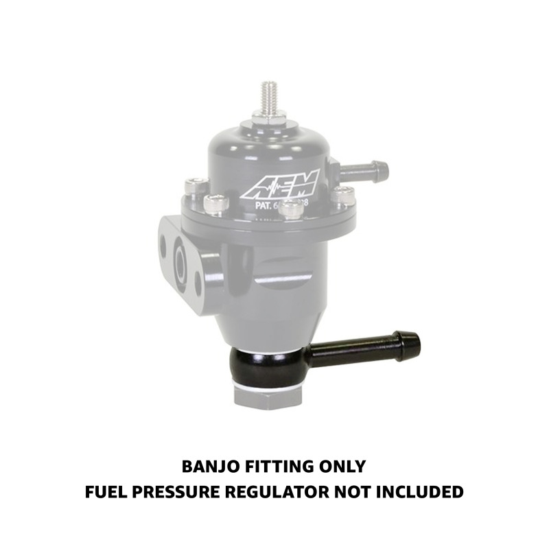 AEM Electronics Brake Fittings 25-610 ADJ. FPR BANJO TO BARB FITTING thumbnail 5