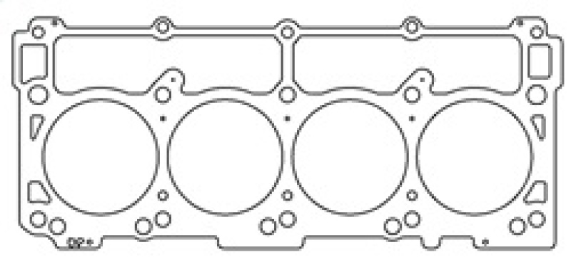 Cometic Chrysler 6.1L Alum Hemi 4.055in .027 thick MLS Head Gasket thumbnail 9