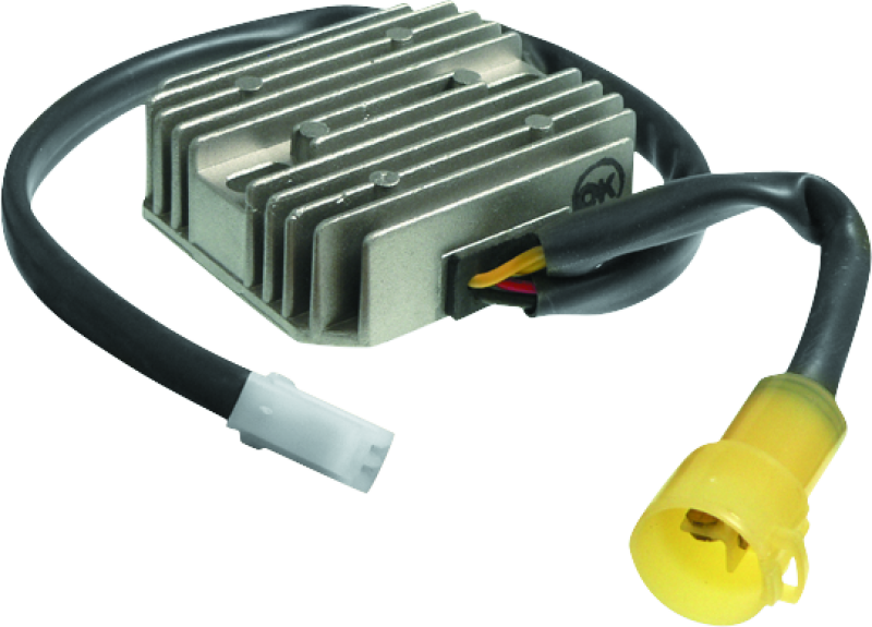 Quadboss Voltage Regulators 495278 Regulator, 12 V, Aluminum, Natural, for use on Honda®, Each thumbnail 3