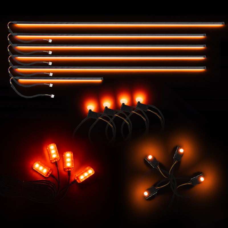 Oracle Lighting Dynamic Colorshift 18 Piece Universal Full LED Interior Dash Board Kit thumbnail 7