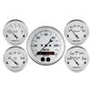 Auto Meter Speedometer 3-3/8in and 2-1/16in 5 Piece Old Tyme White Gauge Kit thumbnail 6