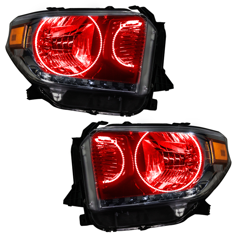 Oracle 14-17 Toyota Tundra SMD HL - Dual Halo Kit - ColorSHIFT
