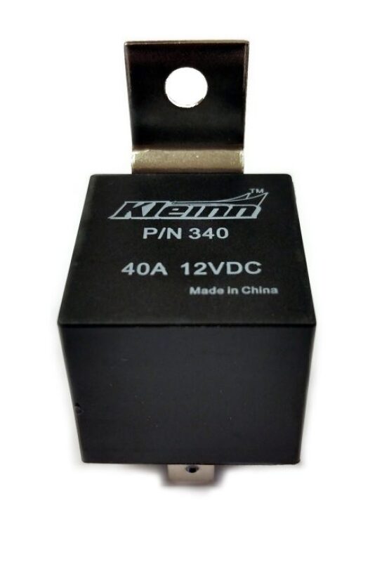 Kleinn Sealed 40-Amp/ 5-Post/ SPDT Relay (12-volt)
40-amp,SPDT Relay