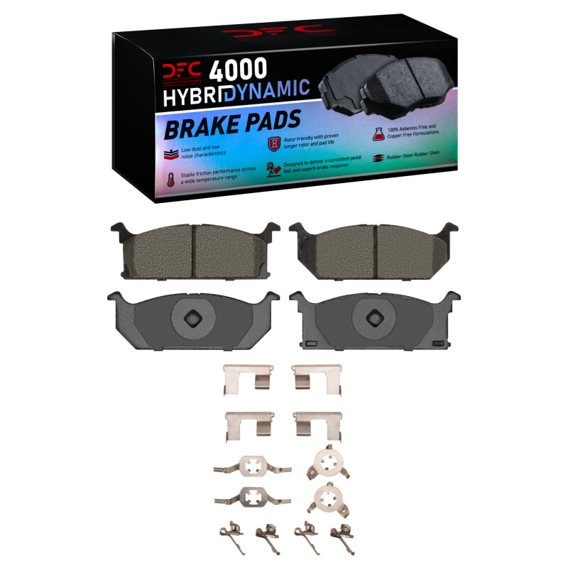 DFC HybriDynamic Brake Pads Hrdwr Kit