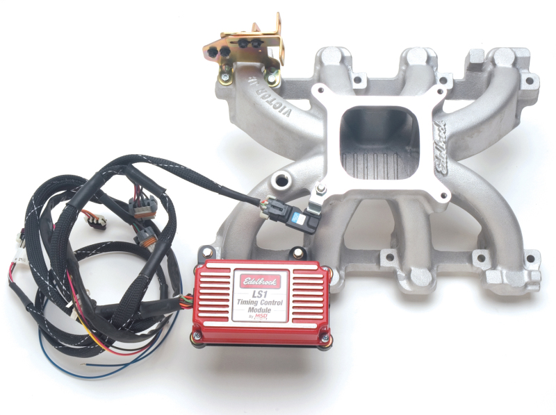 Edelbrock Manifold LS1 Victor Jr EFI to Carbureted Conversion thumbnail 6
