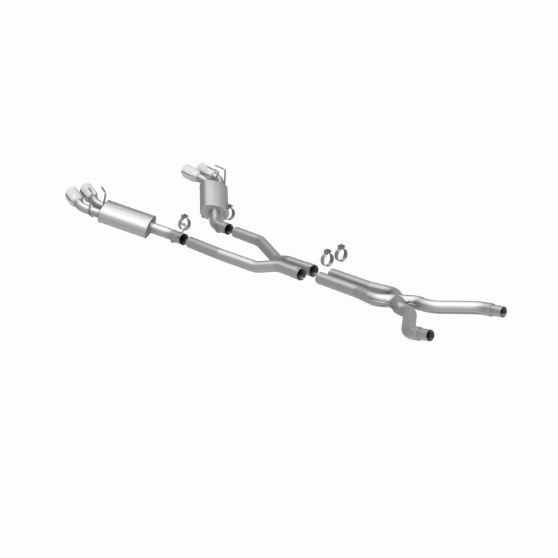 MagnaFlow 13 Chevy Camaro V8 6.2L S/C Quad Split Rear Exit Cat Back Perf Exhaust thumbnail 8