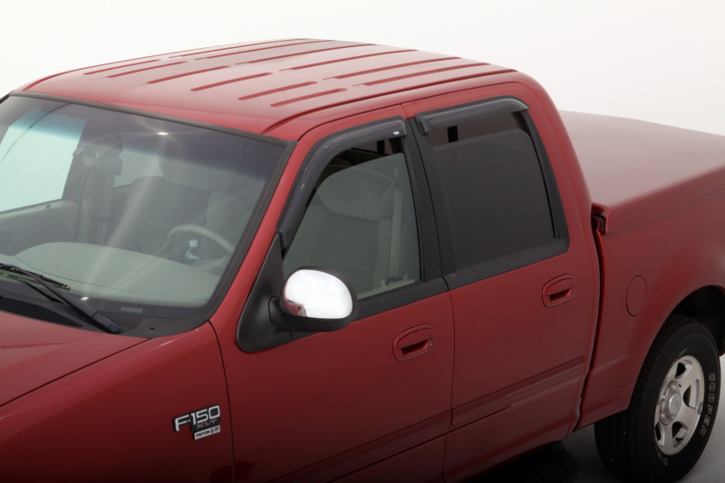 AVS 02-03 Lincoln Blackwood Ventvisor Outside Mount Window Deflectors 4pc - Smoke thumbnail 5