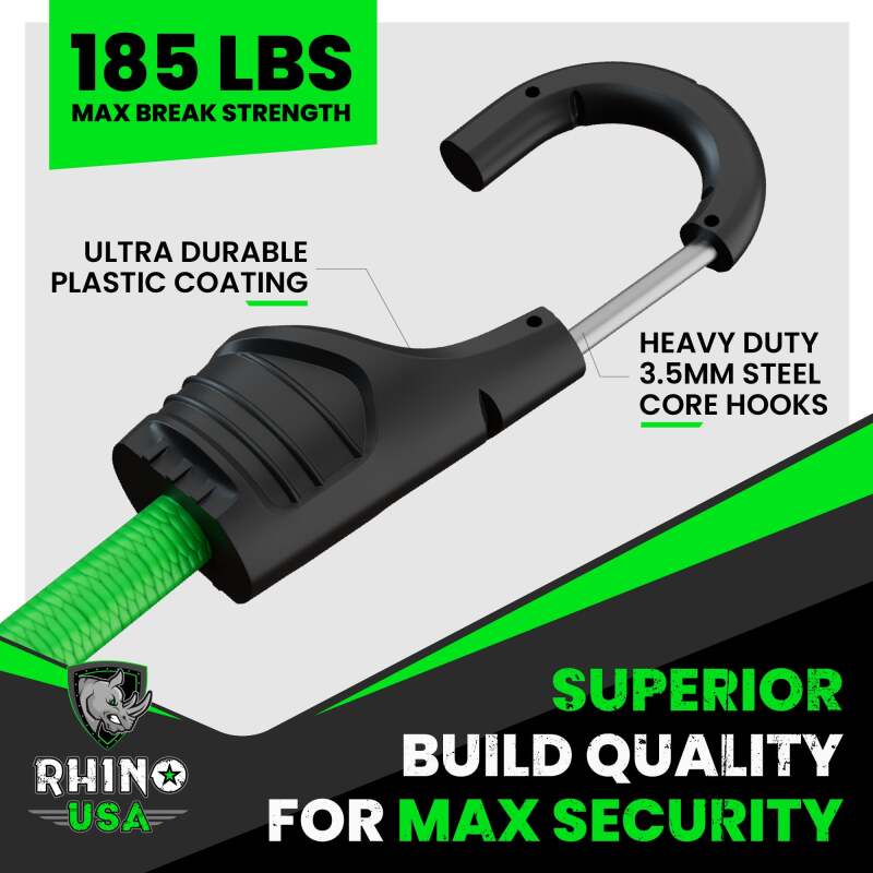 Rhino USA 28Pc Bungee Cord Assortment thumbnail 6