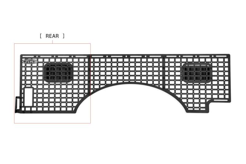 Addictive Desert Designs2023+ Ford Super Duty F250/350 Bed Side Molle - Passenger Side thumbnail 9