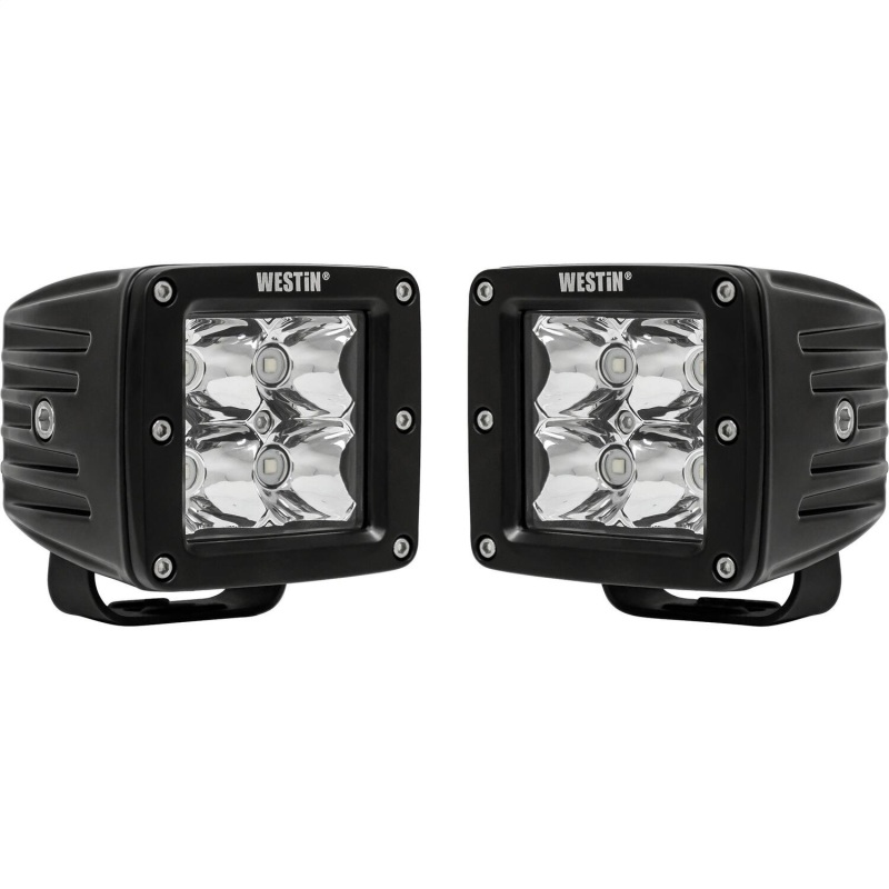 Westin Compact LED -4 5W Cree 3 inch x 3 inch (Set of 2) - Black thumbnail 2