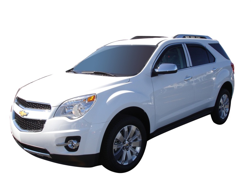 AVS 10-17 Chevy Equinox Ventvisor In-Channel Front & Rear Window Deflectors 4pc - Smoke thumbnail 2