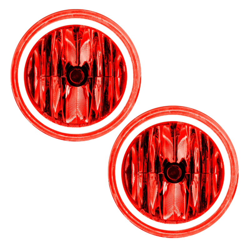 Oracle 06-14 Ford F-150 LED Fog Light Halo Kit - Red thumbnail 3