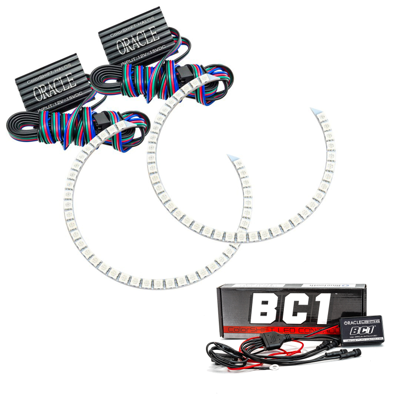Oracle Honda Civic Sedan 06-11 Halo Kit - ColorSHIFT w/ BC1 Controller thumbnail 2