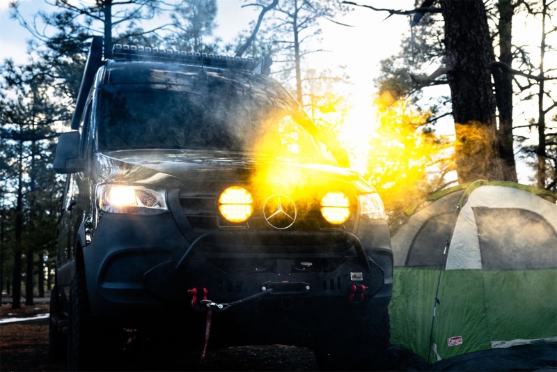 Rigid Industries 360-Series 9in LED Off-Road Spot Beam - Amber thumbnail 5