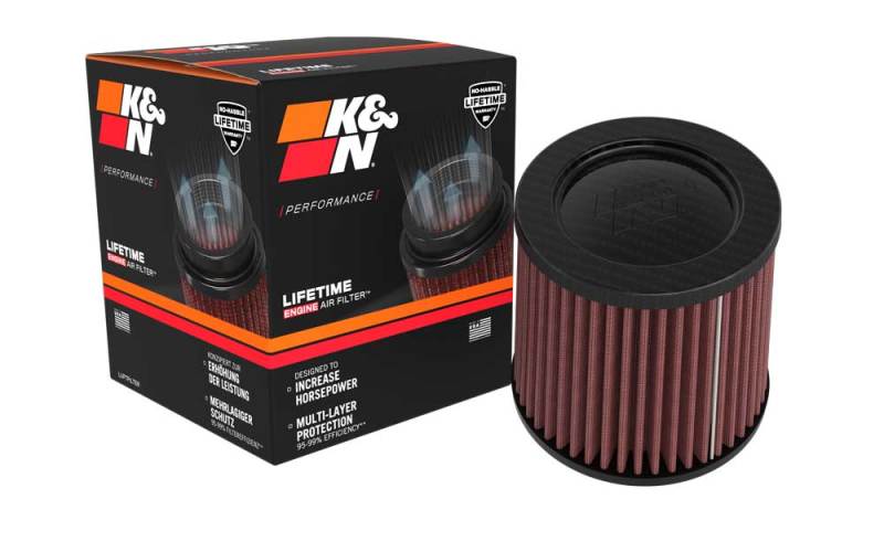 K&N Round Tapered Universal Air Filter 2.75in Flange 5.063in Base 4.5in Top 5in Height thumbnail 4