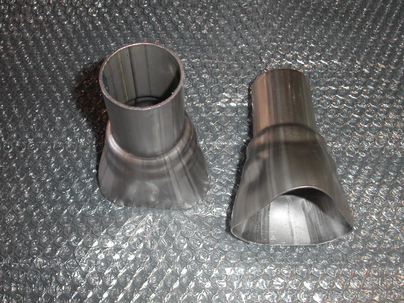 Stainless Works Three Way Weld-On Collector 1-3/4" x 2-1/2"