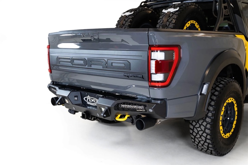Addictive Desert Designs 21-22 Ford Raptor HoneyBadger Rear Bumper thumbnail 7