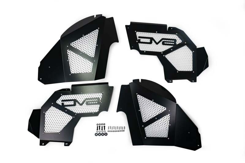 DV8 Offroad 2018+ Jeep Wrangler JL Front Inner Fenders - Black thumbnail 5