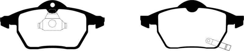 EBC 99-02 Saab 9-3 2.0 Turbo Greenstuff Front Brake Pads thumbnail 5