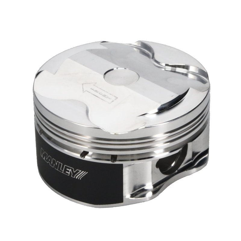 Manley 2018+ Ford Coyote 5.0L 6.75cc Dish 3.672in Bore 12:1 CR 22mm Pin Platinum Ext Duty Pistons thumbnail 8