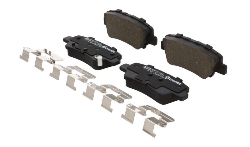 Brembo OE 21-23 Hyundai Kona/19-24 Kona Electric/19-21 Veloster Low-Met Brake Pad - Rear thumbnail 9