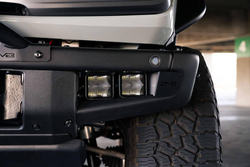 DV8 Offroad 21-22 Ford Bronco Factory Bumper Pocket Light Mount (Pair) 3in LED Pod Lights thumbnail 8