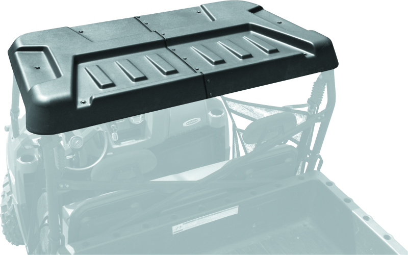 Quadboss UTV Roofs 326758 Hard Top, Roof, Cab Top Style, Polyethylene, Black, Polaris, Each thumbnail 8
