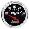 Autometer Jeep 52.4mm Short Sweep Electronic 100-250 Def F Transmission Temperature Gauge thumbnail 6