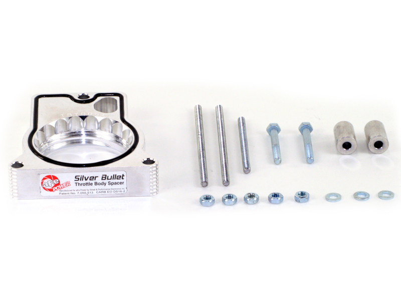 aFe Silver Bullet Throttle Body Spacers TBS Ford Mustang 05-10 V8-4.6L thumbnail 4